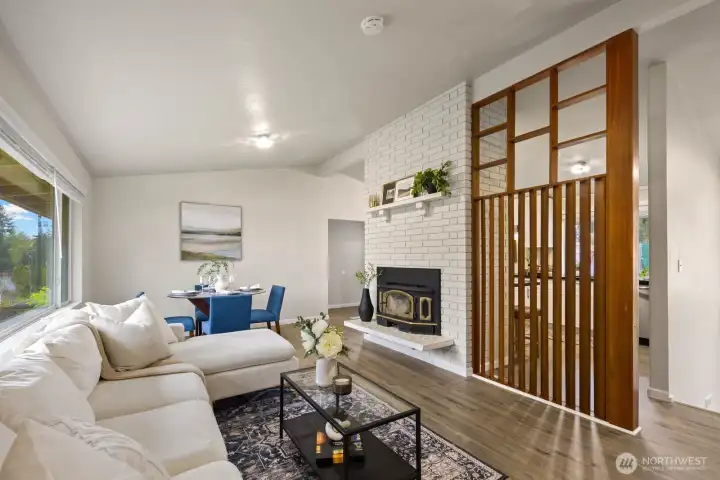 Upstairs living room