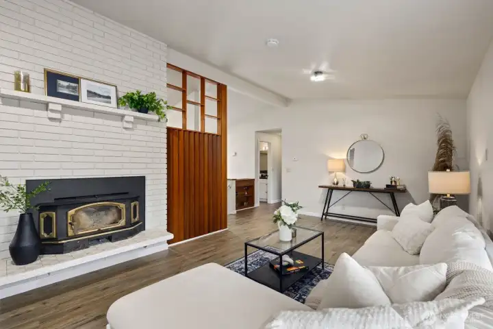 Upstairs living room