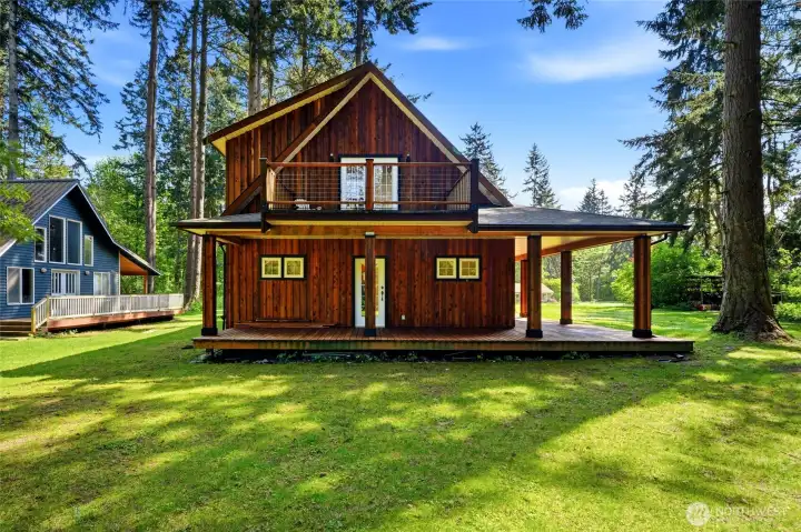 Back of home
