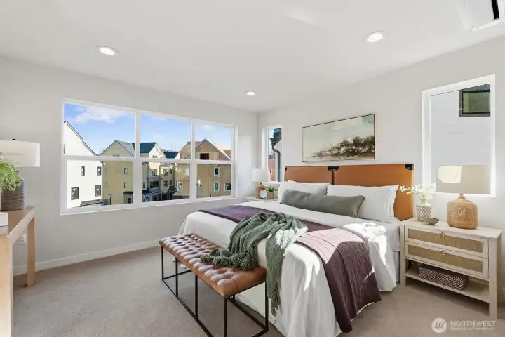 Actual interior color package. Pictures of model home.