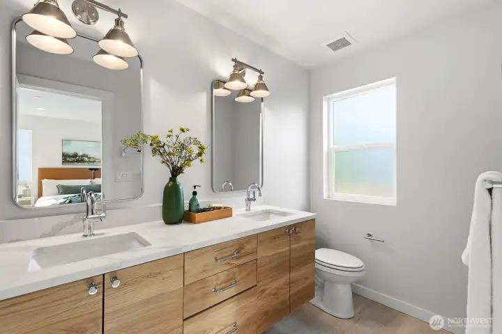 Actual interior color package. Pictures of model home.