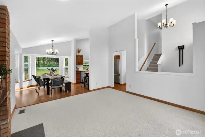 Vaulted ceilings