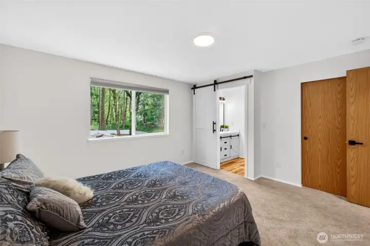 Primary bedroom with en suite