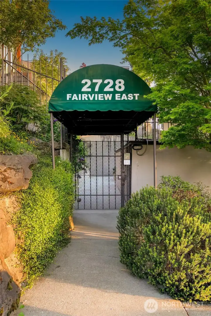 This is the official entrance to 2728 Fairview Avenue East