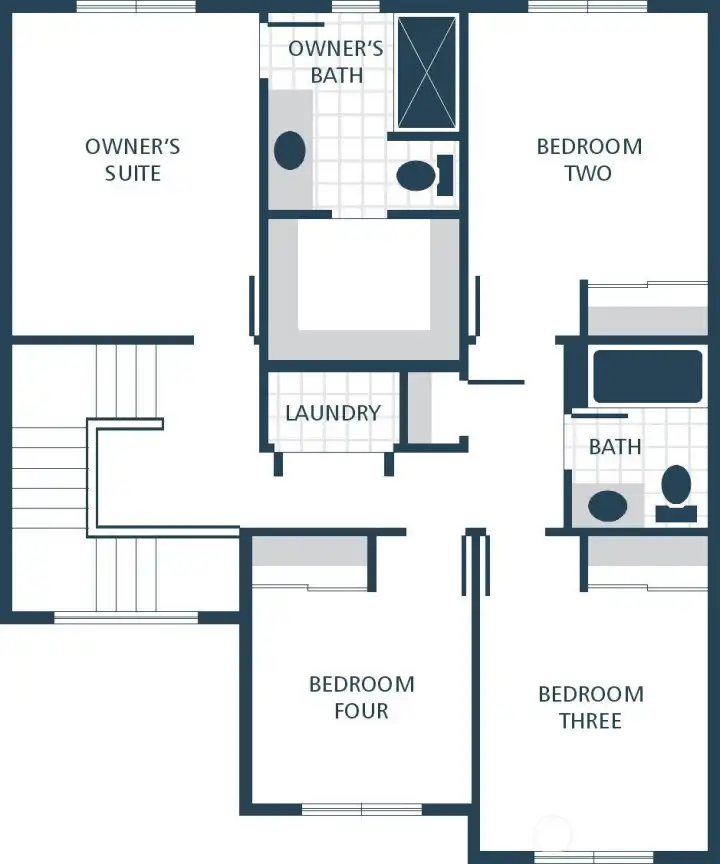 Photographs are for illustrative purposes only. Features, finishes, interior/exterior colors, landscaping and floorplan shown may vary from actual homes built