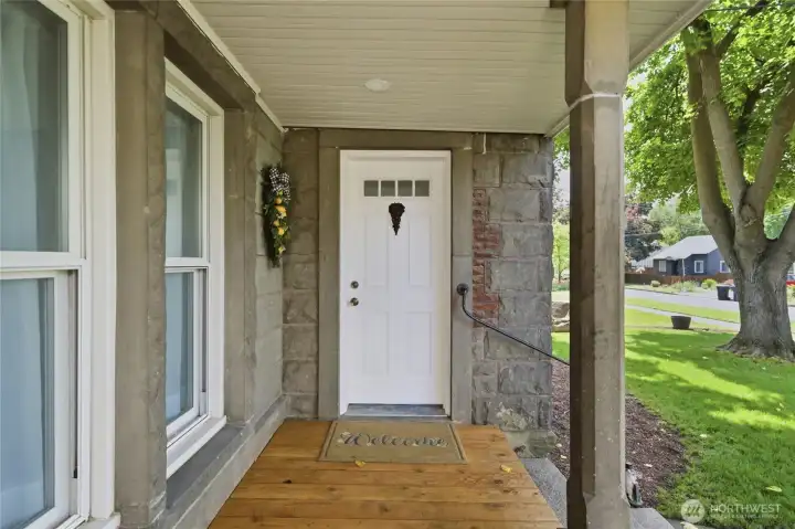 fresh exterior paint