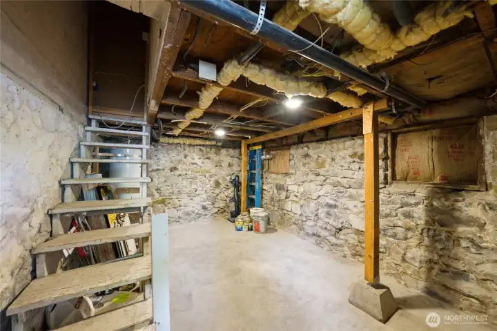 Cellar for extra storage