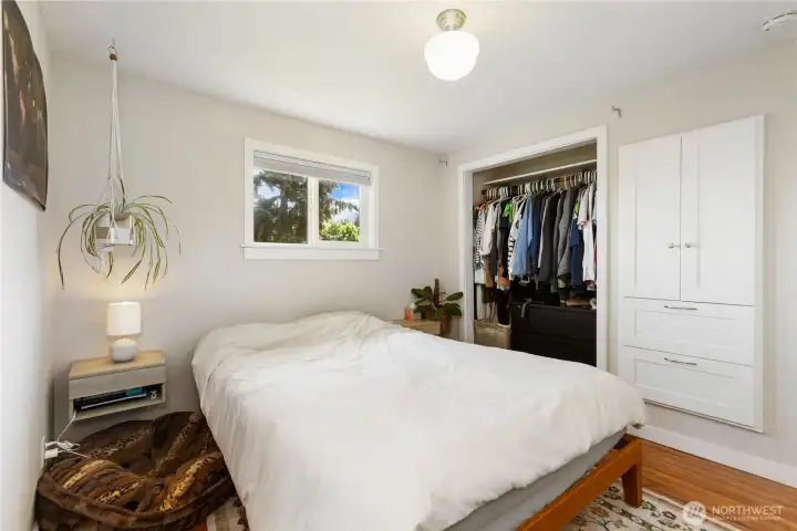 This home has many built-ins throughout.
