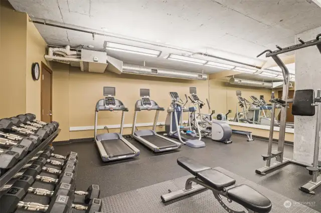 Gym located on 3rd floor.