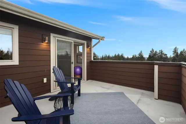 Pre-wired for outdoor lighting to enhance evening ambiance.