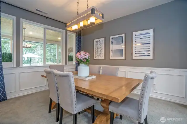 Windows in almost every room to enjoy the NW greenery!
