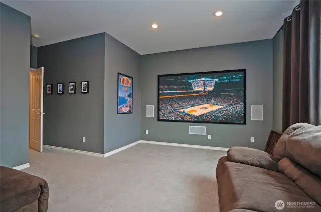 Bonus Room/Movie Room or 6th Bedroom