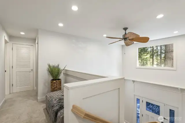 Upstairs landing