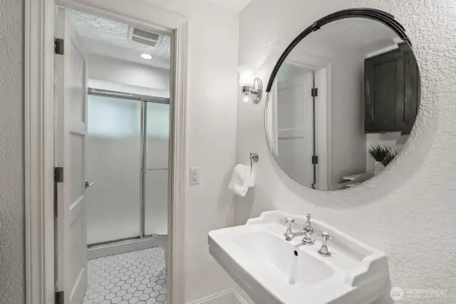Hall bathroom upstairs