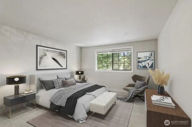 Virtually Staged Bedroom #2