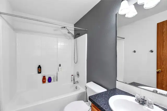 Upper level bathroom