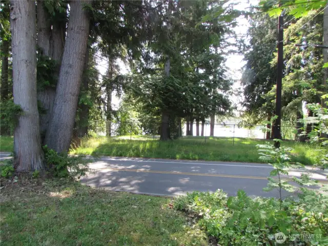 UNOBSTRUCTED VIEW, SILVER LAKE PARK ACROSS SREET.