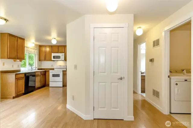 pantry and kitchen