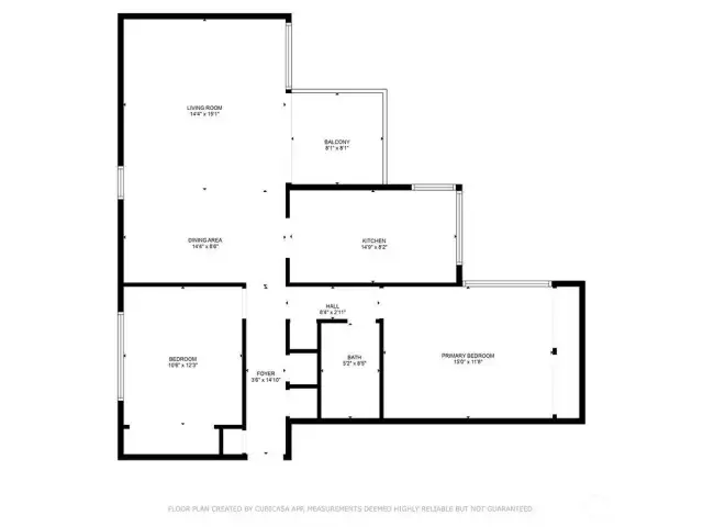 Floorplan with Dimensions