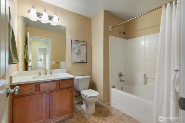 Hall bathroom