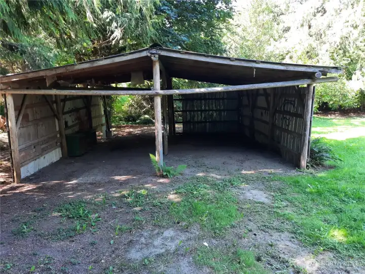 open garage