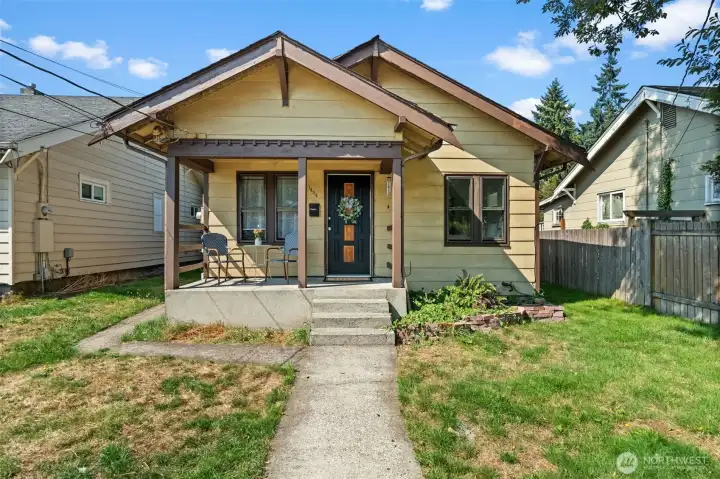 Front of Home  1404 S Adams Street  Tacoma, WA 98405