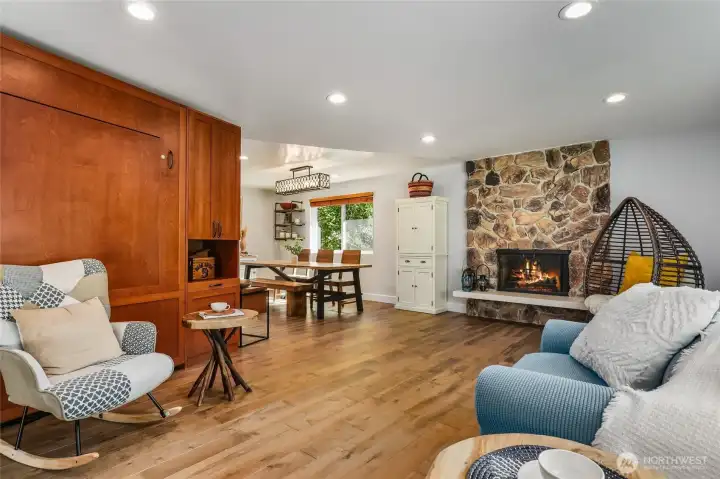 Murphy Bed Included.