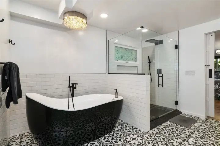 Stunning Primary Bathroom