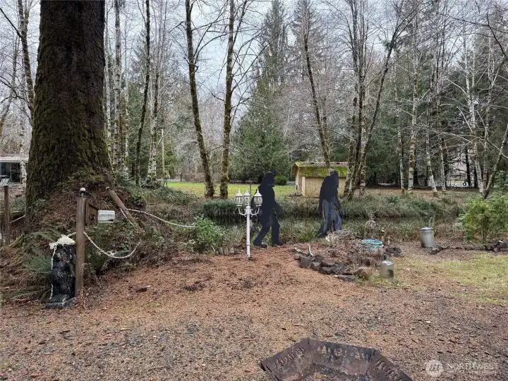 Imagine summer nights in the backyard sitting around the firepit