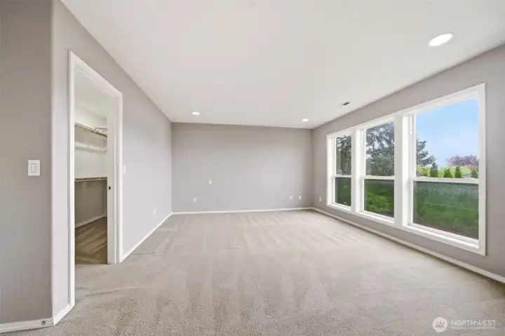 Primary bedroom; upper level