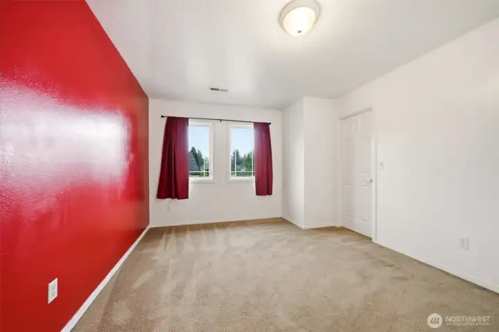 bedroom; upper level