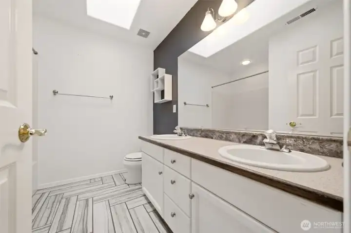 Bathroom; upper level