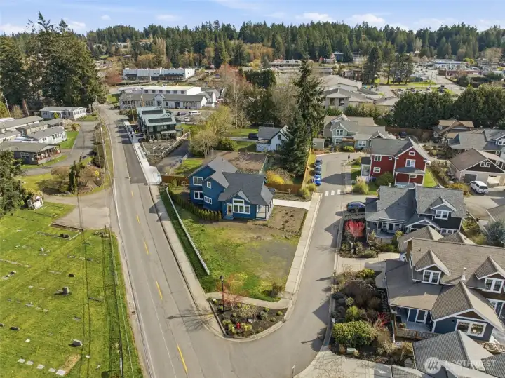 Another angle with aerial