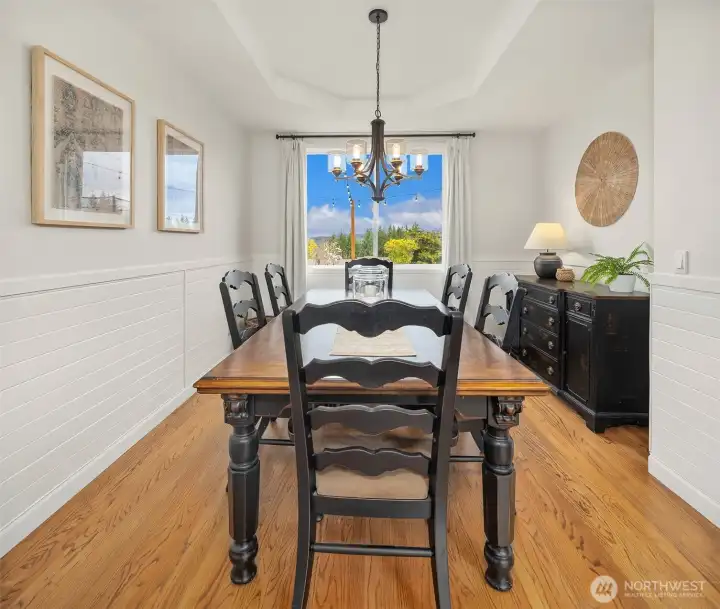 Formal Dining Room with views too!