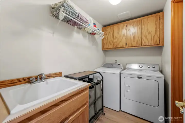 Utility room, with sink