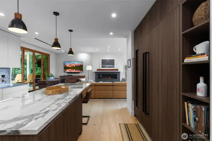 Immaculate countertops.