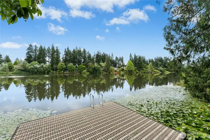 Enjoy water access all year long!
