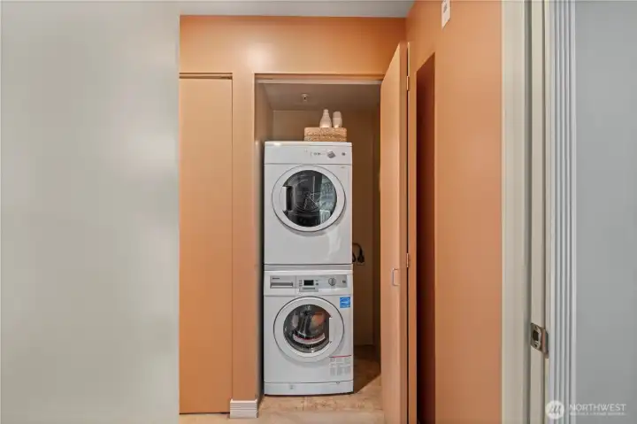 In unit washer dryer In unit washer dryer