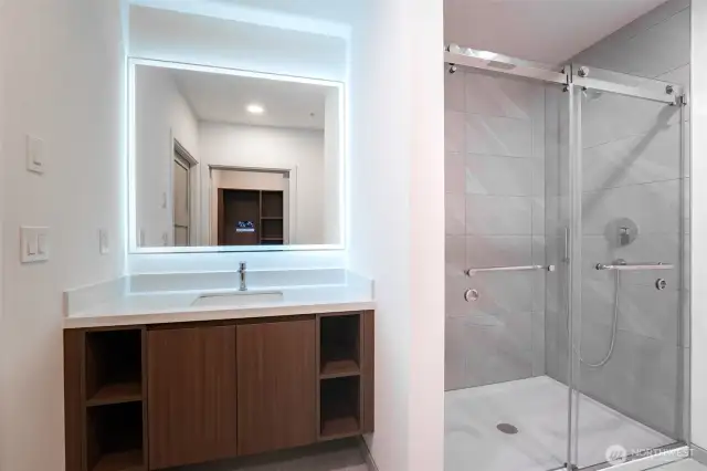 Primary bathroom.