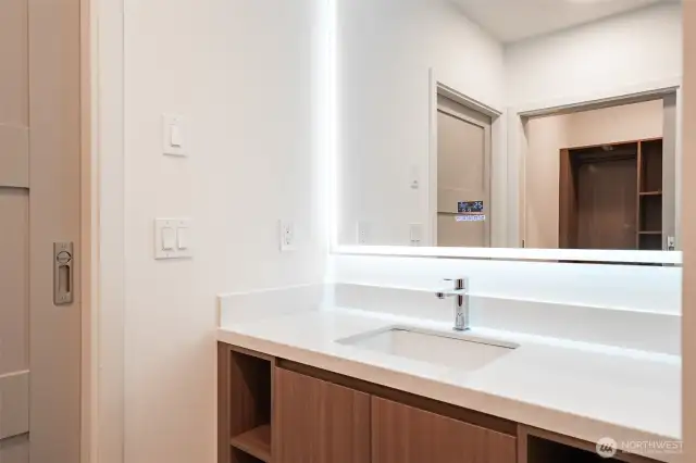 Primary bathroom.