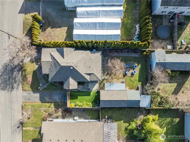 Aerial View of Home