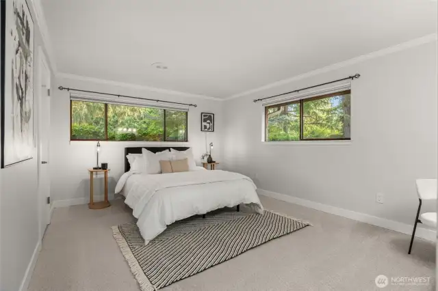 Bedroom 1 with walk in closet
