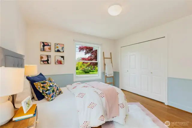 large main-floor bedroom #1