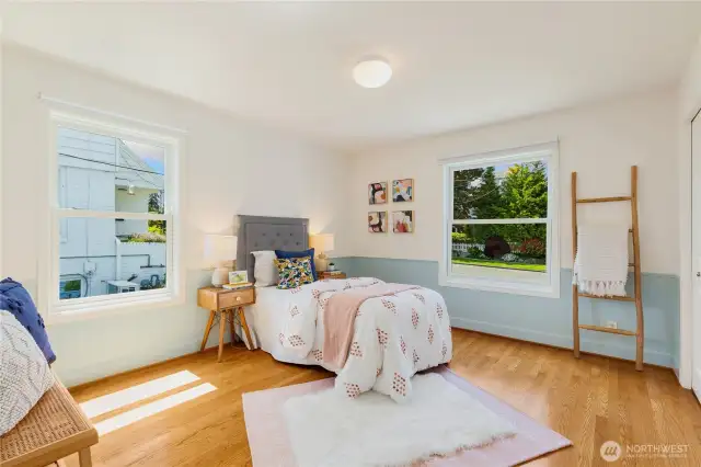 large main-floor bedroom #1
