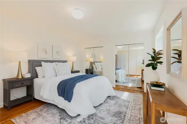 large main-floor bedroom #2