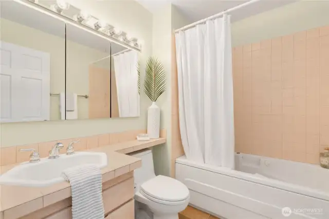 main-floor full bathroom (in addition to the main-floor powder room).