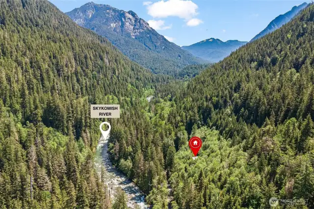 Close proximity to Skykomish River