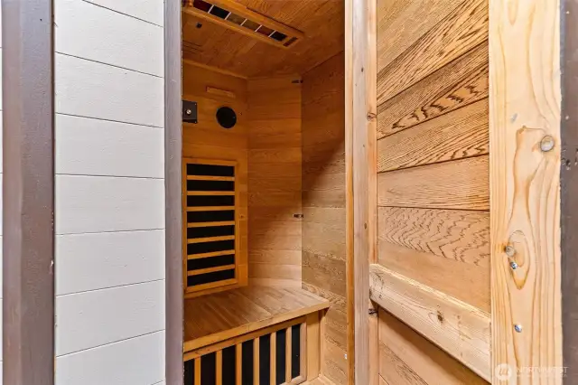 Sauna inside cabin #2
