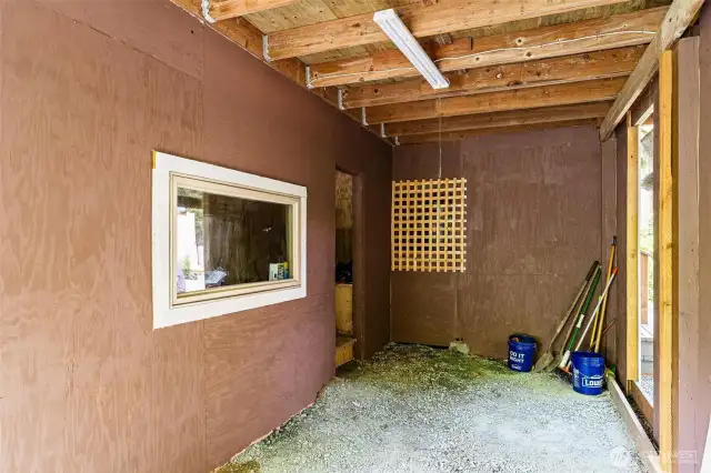 Storage area under cabin #1