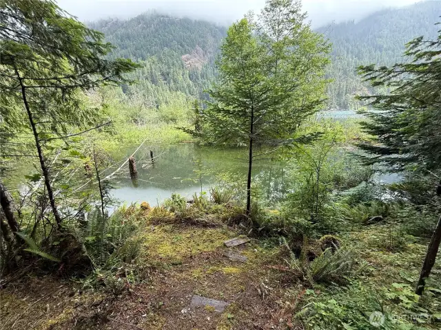 Stairs to water